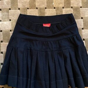 vivienne westwood wool pleated skirt
